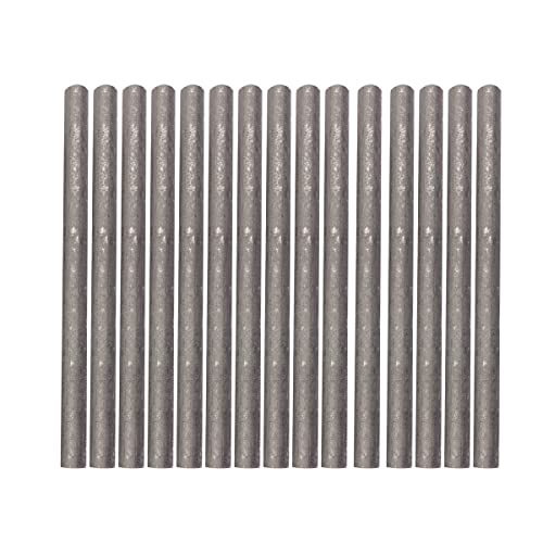 99,9% reine Graphitstäbe – 15 Stück Elektrodenzylinderstäbe for Metallurgie, Elektronik, 8 mm Durchmesser, 50–350 mm Länge(L150mm) von ITITI