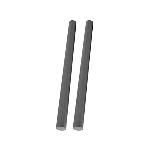 99,9% reine Graphitstäbe – for Metallurgie, Elektronik, 300 mm Länge, 6–30 mm Durchmesser (2 Stück)(D 15mm) von ITITI