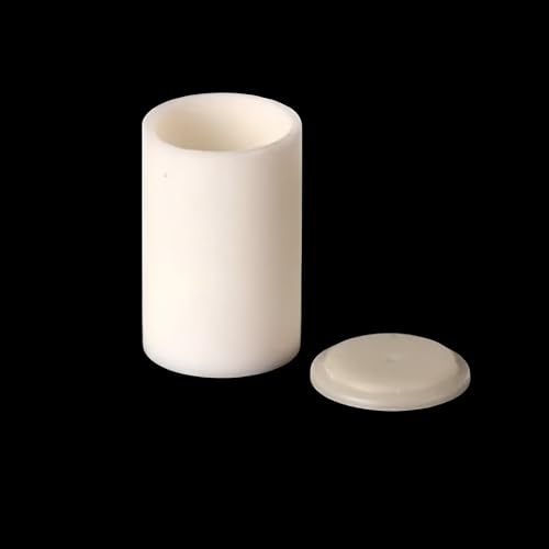 Aluminiumoxid-Korund-Tiegel mit Deckel – 10 Stück industrielle Schmelzformen for Gold und Silber(5.88x12.77mm) von ITITI