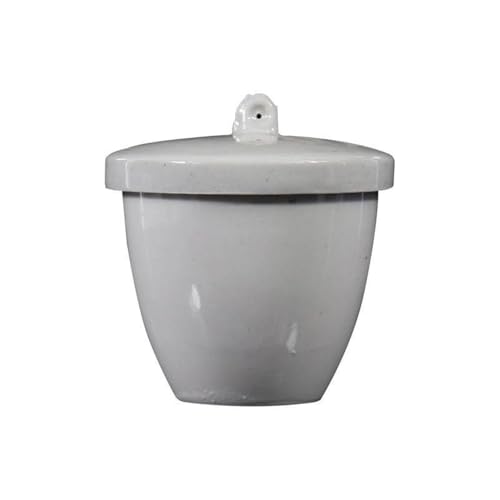 Keramiktiegel mit hoher Wärmeleitfähigkeit – bogenförmige Formen for Laborexperimente (5–500 ml) – 1 Stück(15ml) von ITITI