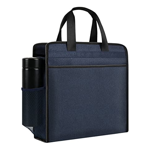 Aktentasche Groß Dokumententasche 4 Fächer Aktenmappe mit Flaschenhalter Dokumentenmappe Wasserdicht Tragetasche mit Reißverschluss Businessmappe Tragbar Sammelmappe Laptop PC Mappe Büro Business Aktentasche Groß Dokumententasche 4 Fächer Aktenmappe mit Flaschenhalter Dokumentenmappe Wasserdicht Tragetasche mit Reißverschluss Businessmappe Tragbar Sammelmappe Laptop PC Mappe Büro Business von ITODA