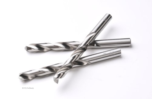 HSS Bohrer Set DIN 338 - Poliert & Titanbeschichtet | Größen Ø 0,3-13,0mm | Hochleistungsstahl | Hochpräzise Bohrer für Metall, Stahl, Holz (poliert, Ø 4,2mm) von ITS - Profitools GERMANY