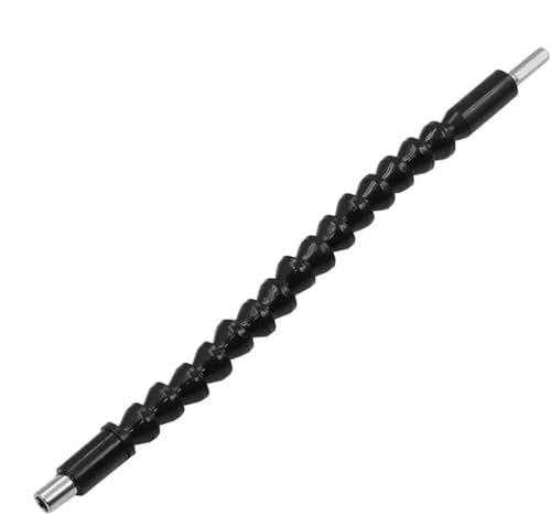 Flexible Bohrerverlängerung, Schaftbits-Verlängerung, Schraubendreher-Bithalter, Universal-Schlangenschlauch, Kardanwelle, elektrische Bohrmaschine, Power Rod Link, 1 Stück (Farbe: Schwarz, Größe: 300 Flexible Bohrerverlängerung, Schaftbits-Verlängerung, Schraubendreher-Bithalter, Universal-Schlangenschlauch, Kardanwelle, elektrische Bohrmaschine, Power Rod Link, 1 Stück (Farbe: Schwarz, Größe: 300 von ITTRUH