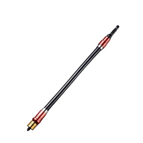 Flexible Bohrerverlängerung, elektrischer Bohrschrauber-Bit, multifunktionale Universalschlange, flexibler Schlauch, Kardanwellenanschluss, weiche Verlängerungsstange, 1 Stück (326 mm) von ITTRUH