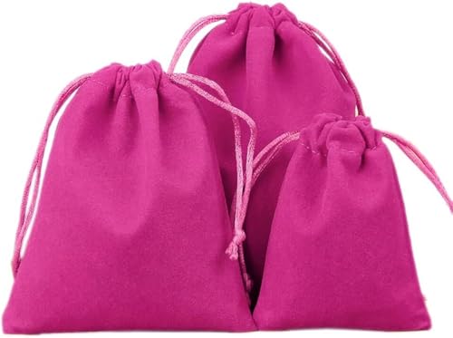 ITTRUH Kleine Kordelzugbeutel, 6 Stück Samtbeutel, weiche Kordelzug-Beflockungsbeutel for Schmuck, Hochzeitsgeschenke, Geschenkverpackung, 10 x 12 cm, Rose ITTRUH Kleine Kordelzugbeutel, 6 Stück Samtbeutel, weiche Kordelzug-Beflockungsbeutel for Schmuck, Hochzeitsgeschenke, Geschenkverpackung, 10 x 12 cm, Rose von ITTRUH