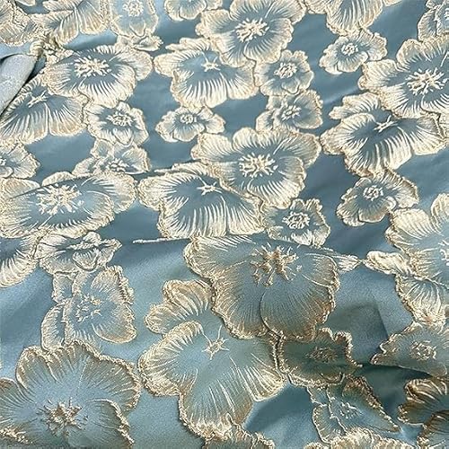Jacquardstoff aus Kunstseide-Brokat, Damast-Polsterstoff aus Brokat for Polster und Wohnakzente Jacquardstoff aus Kunstseide-Brokat, Damast-Polsterstoff aus Brokat for Polster und Wohnakzente von ITTRUH