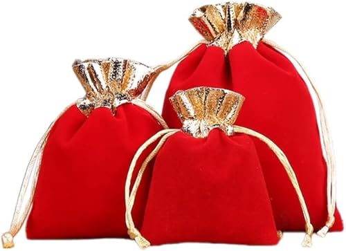 Kleine Kordelzugsäckchen, 20 Stück Samtbeutel Schmuckbeutel, Kleine Stoffbeutel mit Kordelzug, Samtbeutel Geschenkbeutel Stoffbeutel for Befüllen Schmuck Hochzeit Geburtstag Party Geschenk 7x9cm Gold Kleine Kordelzugsäckchen, 20 Stück Samtbeutel Schmuckbeutel, Kleine Stoffbeutel mit Kordelzug, Samtbeutel Geschenkbeutel Stoffbeutel for Befüllen Schmuck Hochzeit Geburtstag Party Geschenk 7x9cm Gold von ITTRUH