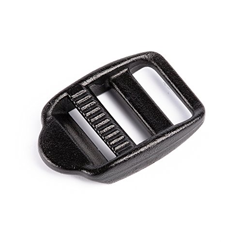 ITW-Nexus 5 Stck. Flache Kunststoff-Leiterschnalle, Versteller Classic LL aus Acetal für 20mm Gurtband ITW-Nexus 5 Stck. Flache Kunststoff-Leiterschnalle, Versteller Classic LL aus Acetal für 20mm Gurtband von ITW-Nexus