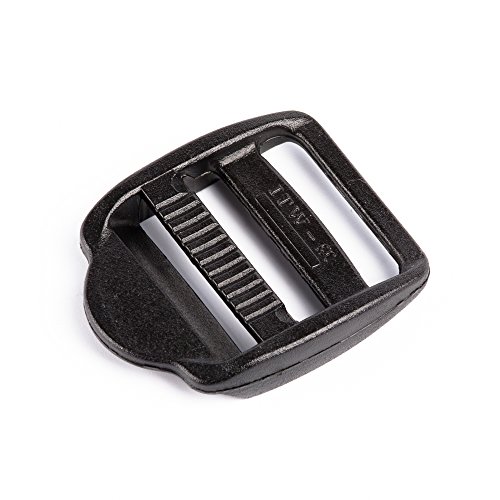 ITW-Nexus 5 Stck. Flache Kunststoff-Leiterschnalle, Versteller Classic LL aus Acetal für 25mm Gurtband ITW-Nexus 5 Stck. Flache Kunststoff-Leiterschnalle, Versteller Classic LL aus Acetal für 25mm Gurtband von ITW-Nexus