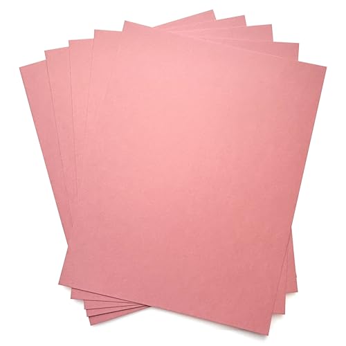 ITZAMNA Karton, 21,6 x 27,9 cm, 230 g/m², 38,6 kg, für Einladungen, Scrapbooking, Basteln, Bastelkarten, Dekoration, Zeichnen, Schulbedarf, 30 Blatt, rosarot von ITZAMNA