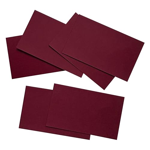 ITZAMNA Mini-Karton, 8,9 x 5,1 cm, 230 g/m², für Bastelarbeiten, Scrapbooking, Etiketten, Zeichnen, Notizkarten, 100 Stück, Burgunderrot ITZAMNA Mini-Karton, 8,9 x 5,1 cm, 230 g/m², für Bastelarbeiten, Scrapbooking, Etiketten, Zeichnen, Notizkarten, 100 Stück, Burgunderrot von ITZAMNA