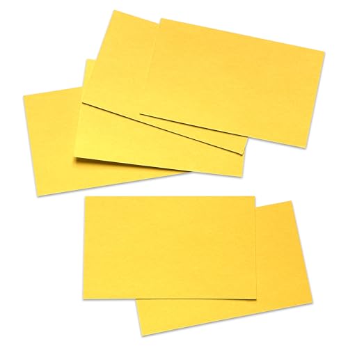 ITZAMNA Mini-Karton, 8,9 x 5,1 cm, 230 g/m², für Bastelarbeiten, Scrapbooking, Etiketten, Zeichnen, Notizkarten, 100 Stück, Hellgelb ITZAMNA Mini-Karton, 8,9 x 5,1 cm, 230 g/m², für Bastelarbeiten, Scrapbooking, Etiketten, Zeichnen, Notizkarten, 100 Stück, Hellgelb von ITZAMNA