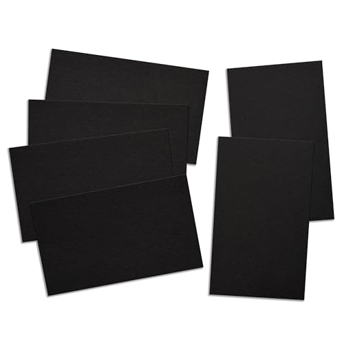 ITZAMNA Mini-Karton, 8,9 x 5,1 cm, 230 g/m², für Bastelarbeiten, Scrapbooking, Etiketten, Zeichnen, Notizkarten, 100 Stück, Schwarz ITZAMNA Mini-Karton, 8,9 x 5,1 cm, 230 g/m², für Bastelarbeiten, Scrapbooking, Etiketten, Zeichnen, Notizkarten, 100 Stück, Schwarz von ITZAMNA