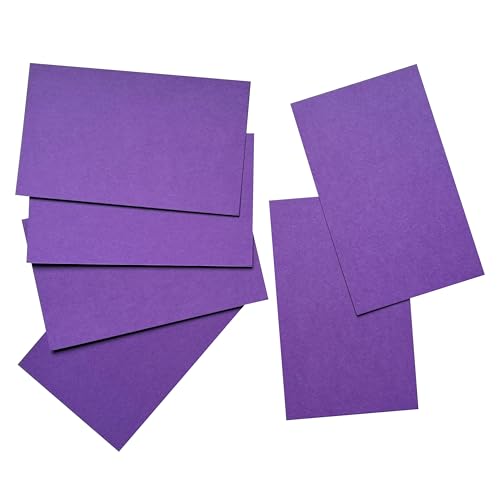 ITZAMNA Mini-Karton, 8,9 x 5,1 cm, 230 g/m², für Bastelarbeiten, Scrapbooking, Etiketten, Zeichnen, Notizkarten, 100 Stück, Violett ITZAMNA Mini-Karton, 8,9 x 5,1 cm, 230 g/m², für Bastelarbeiten, Scrapbooking, Etiketten, Zeichnen, Notizkarten, 100 Stück, Violett von ITZAMNA