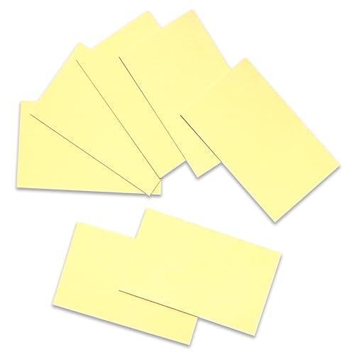 ITZAMNA Mini-Karton, 8,9 x 5,1 cm, 230 g/m², für Bastelarbeiten, Scrapbooking, Etiketten, Zeichnen, Notizkarten, 100 Stück, goldgelb ITZAMNA Mini-Karton, 8,9 x 5,1 cm, 230 g/m², für Bastelarbeiten, Scrapbooking, Etiketten, Zeichnen, Notizkarten, 100 Stück, goldgelb von ITZAMNA