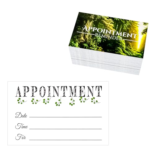 ITZAMNA Termin Erinnerungskarten Wald für Schönheitssalon Spa Massage Klinik 100 Stück ITZAMNA Termin Erinnerungskarten Wald für Schönheitssalon Spa Massage Klinik 100 Stück von ITZAMNA