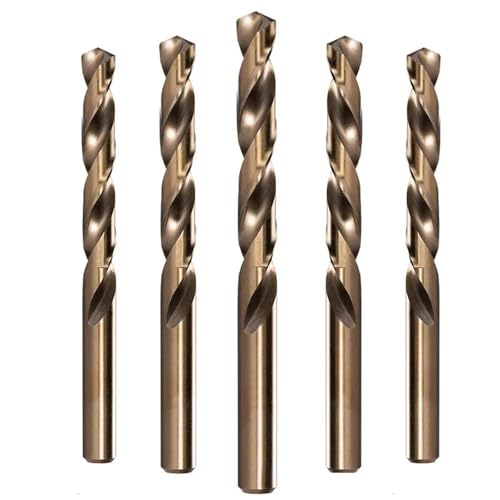 0,6-25mm Metrische M35 Kobalt Bohrer, gerader Schaft HSS Spiralbohrer Metall Bohren Loch Werkzeug for Edelstahl Aluminium Eisen(2.8mm 5pcs) von IUBPWMS