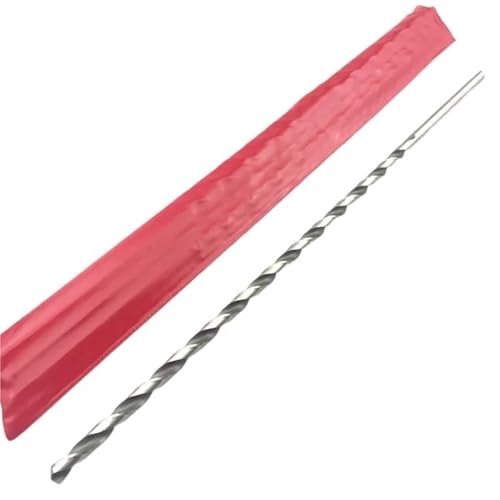 1 STÜCKE 3-20mm Hochgeschwindigkeitsstahl-Spiralbohrer, extra lange 350/400/450/500mm Zylinderschaftbohrer for Holz, Metall und Kunststoff(10x350mm) von IUBPWMS