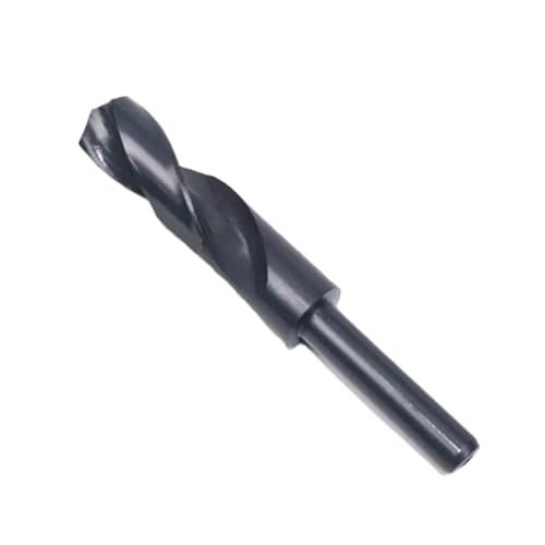 1 Stück 1/2-Zoll-Spiralbohrer aus Schnellarbeitsstahl mit reduziertem Schaft, 20,5–26,5 mm, schwarz nitrierter Bohrer for Edelstahl, Aluminiumlegierung, Metall, Kupfer(20.5mm) von IUBPWMS