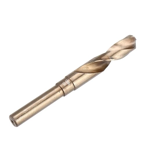 1 Stück 13,5–30 mm Schnellarbeitsstahl M35 5% Kobaltbohrer, 1/2 Zoll Spiralbohrer mit reduziertem Schaft for Edelstahl, Legierung, Metall, Kunststoff(30mm) von IUBPWMS
