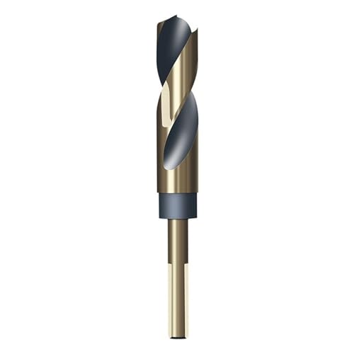 1 Stück Kobaltbohrer mit reduziertem Schaft, 12–30 mm HSS-Spiralbohrer for Stahl, Aluminium, Holz und Kunststoff(19mm) von IUBPWMS