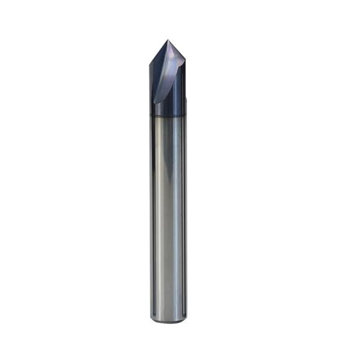 Fasenfräser aus Vollhartmetall, 60/90/120-Grad-Entgratungsfräser, 3-Flöten-V-Nut-CNC-Schaftfräser, 2-12 mm for Schnitzen(8xD8x60Lx60d) von IUBPWMS