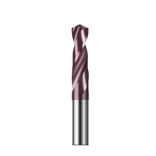 HRC65 Vollhartmetallbohrer, 1-12 mm Spiralbohrer, Bohrwerkzeug mit geradem Schaft for Edelstahl, Aluminium, Eisen, Metall, Kunststoff(6.9mm,1PCS) von IUBPWMS