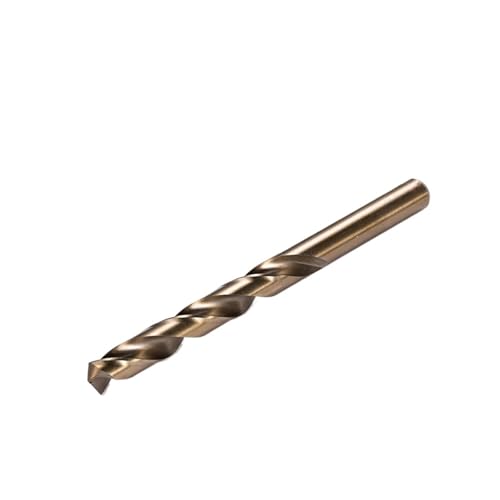 HSS M42 Kobaltbohrer, 7,6–14 mm Spiralbohrer, gerader runder Schaft, for gehärteten Stahl, Gusseisen, Edelstahl(12.8mm) von IUBPWMS