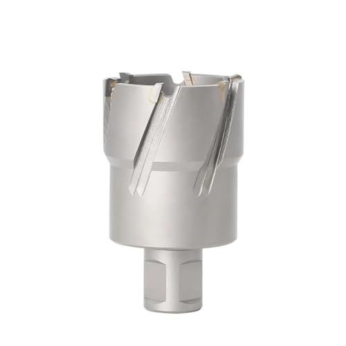 TCT-Ringfräser, 12–60 mm Durchmesser, 35 mm Schnitttiefe, Mag-Bohrer, Weldon-Schaft, Wolframkarbid-bestückte Metalllochsäge(45X35) von IUBPWMS