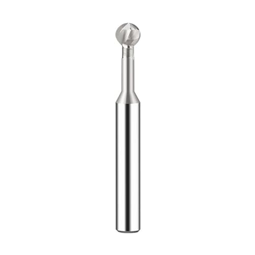 Wolframstahl-Hartmetall-Kugel-T-förmiger Bogenfräser R0.5-R10 3D-Gravur-Lollipop-Schaftfräser for gehärtetes Stahl-Aluminium(Aluminum,12dxR6x40xD12x100L) von IUBPWMS