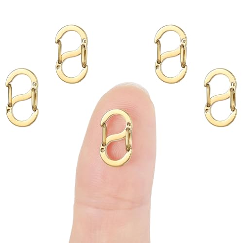 5 Stück Doppelter öffnung,Verschlüsse Armbänder,Armband Verschluss,Kettenverlängerung,Halsketten-Armbandverkürzer,MetallverschlüSse,KettenverküRzer,für Halsketten-Clip,Armband-Verbinder,Gold 5 Stück Doppelter öffnung,Verschlüsse Armbänder,Armband Verschluss,Kettenverlängerung,Halsketten-Armbandverkürzer,MetallverschlüSse,KettenverküRzer,für Halsketten-Clip,Armband-Verbinder,Gold von IUHRIE