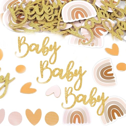 60 Stück Babyparty Deko,Mädchen Baby Shower Party Dekoration Babyshowerparty Deko,Konfetti Mit 4 Mustern,Gender Reveal Neutral,Baby Dusche Zubehör Für Baby Shower Decor,Tischdeko,Gender Reveal Party 60 Stück Babyparty Deko,Mädchen Baby Shower Party Dekoration Babyshowerparty Deko,Konfetti Mit 4 Mustern,Gender Reveal Neutral,Baby Dusche Zubehör Für Baby Shower Decor,Tischdeko,Gender Reveal Party von IUHRIE