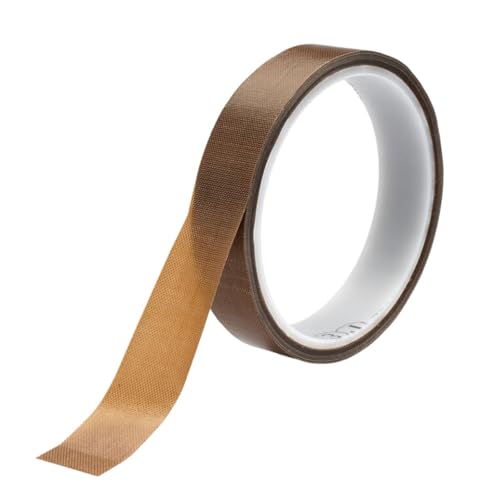 Teflonband,Hitzebeständiges,Klebeband Hitzebeständig,Abdichtungsband,Gewindedichtband,Teflon Tape,Selbstklebend,Heat Hochtemperaturbeständiges,für Wasserleitung Glas,Isolierband,Hochtemperaturband von IUHRIE