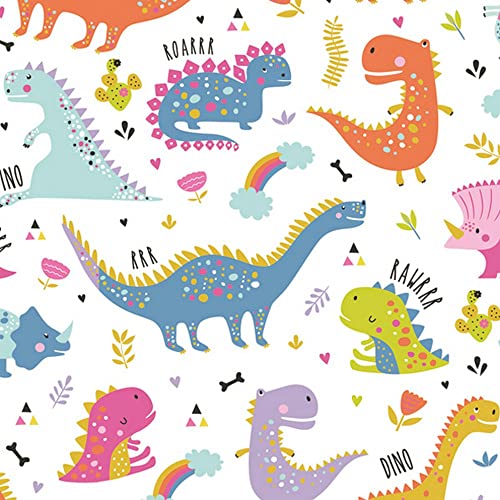 20 Servietten Bunte Dinosaurier | Dinos | T-Rex | Kinder | Geburtstag | Party | Kindermotiv | Jungen | Tischdeko 33x33cm 20 Servietten Bunte Dinosaurier | Dinos | T-Rex | Kinder | Geburtstag | Party | Kindermotiv | Jungen | Tischdeko 33x33cm von IUSOT