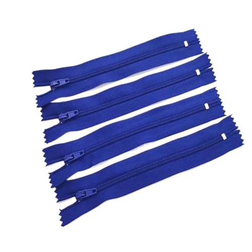 IUVYTA 10 Stück 7,5 cm – 60 cm (3 – 24 Zoll) geschlossener Nylon-Spulenreißverschluss, geeignet for Kleidungsreißverschlüsse for Nähen für Nähen(Dark Blue,12.5cm) von IUVYTA