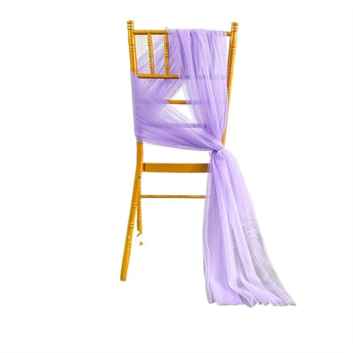 IUVYTA 160CM Breite Hochzeitsbogen Drapieren Sheer Vorhang Hochzeit Tüll Chiffon Drapieren Vorhang for Wohnzimmer Hochzeit Party Hintergrund Dekor für Hochzeiten(Purple,10 Meters) von IUVYTA