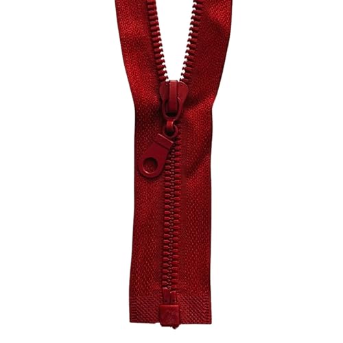 IUVYTA 2/5 STK. Abnehmbarer Harz-Reißverschluss, Öffnung, Öffnung, automatische Verriegelung, Kunststoff-Reißverschluss for Nähen von Anzügen für Nähen(Burgundy,60cm) von IUVYTA