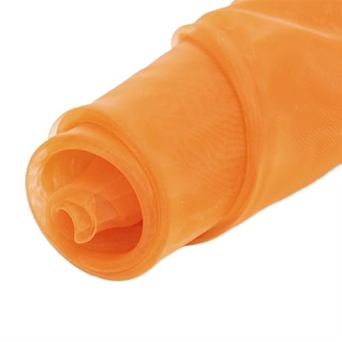IUVYTA 5/10m Hochzeitsbogen Vorhänge Dekorationen Gardinen Hochzeit Hintergrund Vorhänge Tüll Stoff Vorhänge for Party Zeremonie Empfang für Hochzeiten(Orange,10 Meters) von IUVYTA