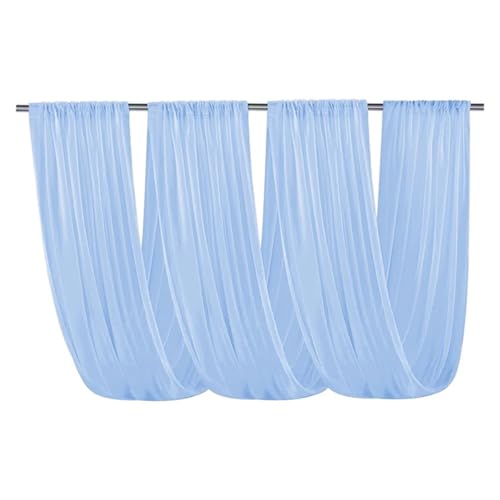 IUVYTA 73x300cm Deckenvorhänge Hochzeitsbogen Drapieren Stoff Gardinen for Party Zeremonie Bühne Deckenvorhänge Hängen für Hochzeiten(Color4) von IUVYTA