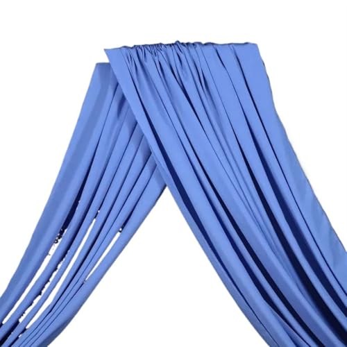 IUVYTA Party-Hintergrund, einfarbig, Hochzeitsbogen, Drapierung, Chiffon-Vorhänge, Dekoration for Party-Hintergrund, Tüll, Hängedekor, Party-Zubehör für Hochzeiten(Blue,150X600CM) von IUVYTA