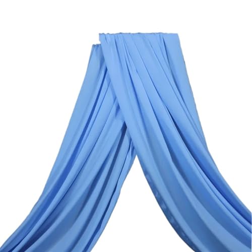 IUVYTA Party-Hintergrund, einfarbig, Hochzeitsbogen, Drapierung, Chiffon-Vorhänge, Dekoration for Party-Hintergrund, Tüll, Hängedekor, Party-Zubehör für Hochzeiten(Sky Blue,150X600CM) von IUVYTA