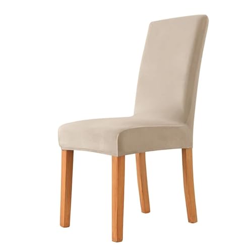 IUVYTA Samtstoff-Stuhlbezug, superweiche Stuhlhussen for Esszimmer, luxuriöse Bürositzbezüge, Stretch for Bankett für Bankett(S1) von IUVYTA