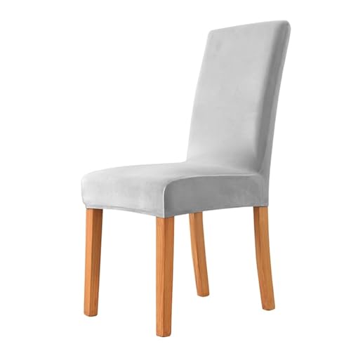 IUVYTA Samtstoff-Stuhlbezug, superweiche Stuhlhussen for Esszimmer, luxuriöse Bürositzbezüge, Stretch for Bankett für Bankett(S4) von IUVYTA