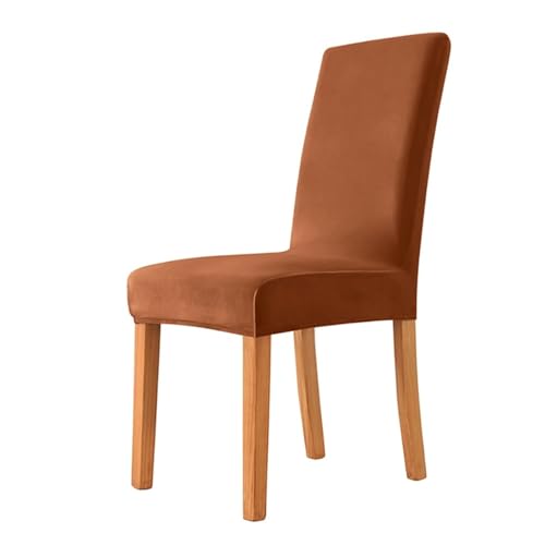 IUVYTA Samtstoff-Stuhlbezug, superweiche Stuhlhussen for Esszimmer, luxuriöse Bürositzbezüge, Stretch for Bankett für Bankett(S8) von IUVYTA