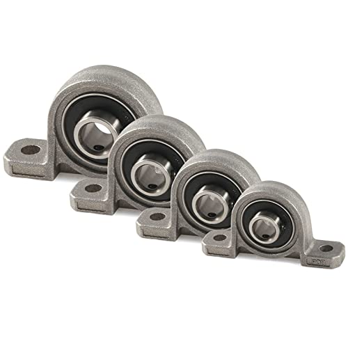 IVEKYKIBC 1 Stück KP08 KP000 KP001 KP002 KP003 KP004 KP0005 Lagerwelle Pendelrolle Zinklegierung montierte Lager Stehlager(KP001 12mm) von IVEKYKIBC