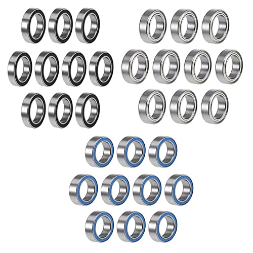 IVEKYKIBC 10/100PCS 6700ZZ 6700 2RS RS 6700-2RS 10x15X4mm Miniatur Gummi Dichtung Rillenkugellager ABEC-5(100pcs-6700 Zz,ABEC 1) von IVEKYKIBC