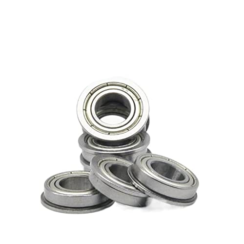 IVEKYKIBC 10/20/50PCS MF104ZZ Flanschlager 4x10x4mm ABEC-3 Miniatur Flansch MF104 Z ZZ Kugellager(50PCS) von IVEKYKIBC
