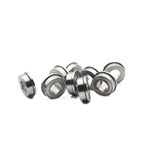 IVEKYKIBC 10/20/50PCS MF105ZZ Flanschlager 5x10x4mm ABEC-3 Miniatur Flansch MF105 Z ZZ Kugellager(20PCS) von IVEKYKIBC