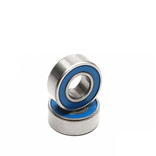 IVEKYKIBC 100 Stück Lager MR105-2RS ABEC-5 5 x 10 x 4 mm Miniatur MR105RS Kugellager blau abgedichtetes Lager MR117 2RS 5 x 10 x 4 mm(MR117-2RS-ABEC 3) von IVEKYKIBC