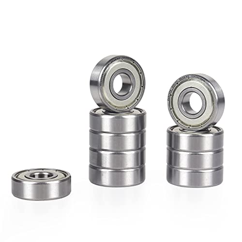 IVEKYKIBC 10PCS ABEC-5 608 6204 6205 6206 6207 6208 ZZ 2RS Metall Dichtung Rillenkugellager 8x22x7mm(OneColor,6207 35X72X17MM-ABEC 3) von IVEKYKIBC
